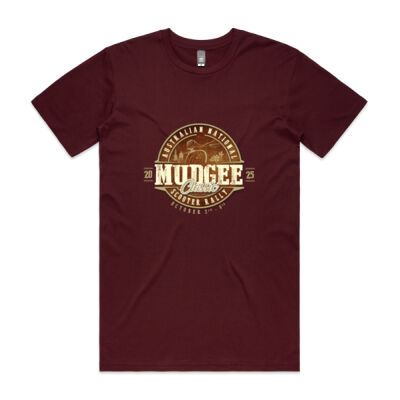 The ANCSR 2025 - Male Tee - Burgundy Thumbnail